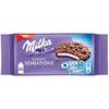 Milka Cookie Sensations Oreo Creme Çikolata Parçalı Bisküvi 156gr